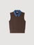 Strickpullover mit Denim