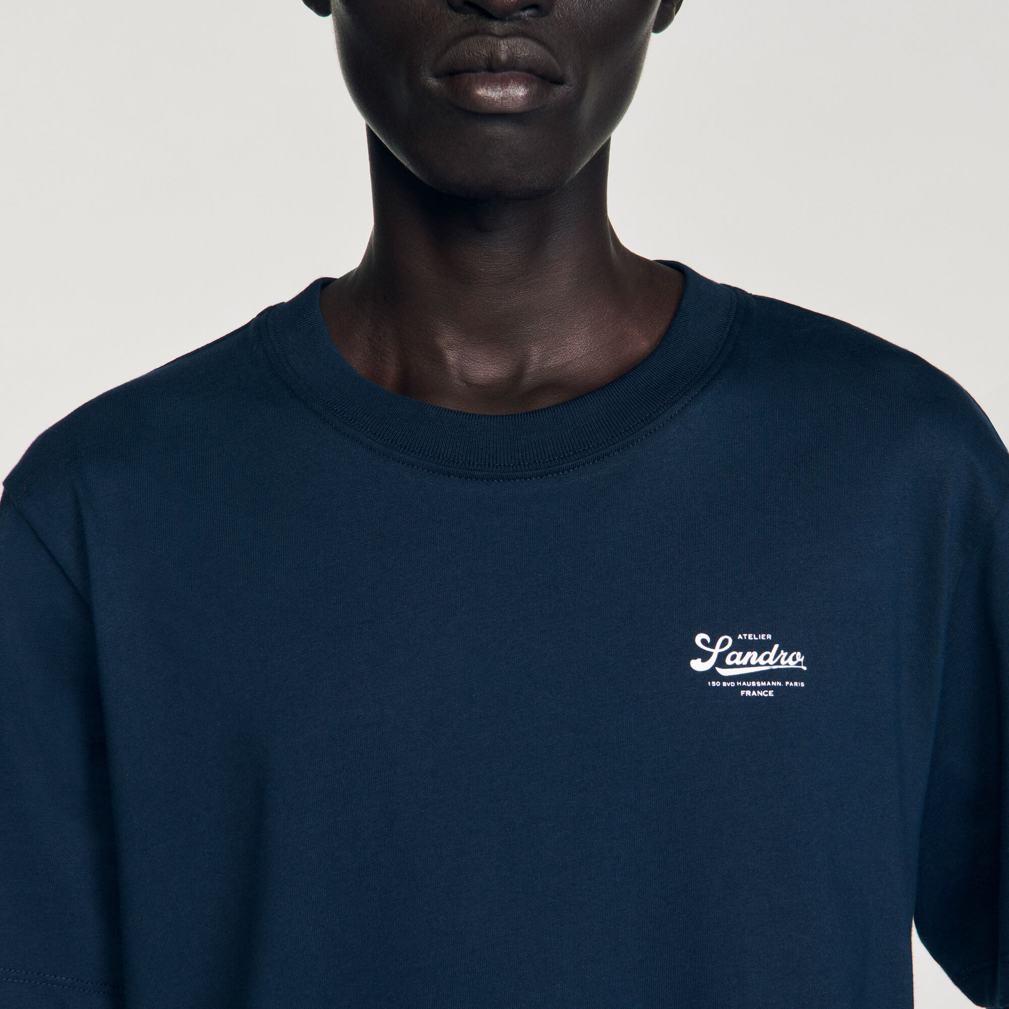 T-Shirt mit Logo-Applikation