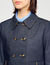 Taillierter Blazer aus Denim