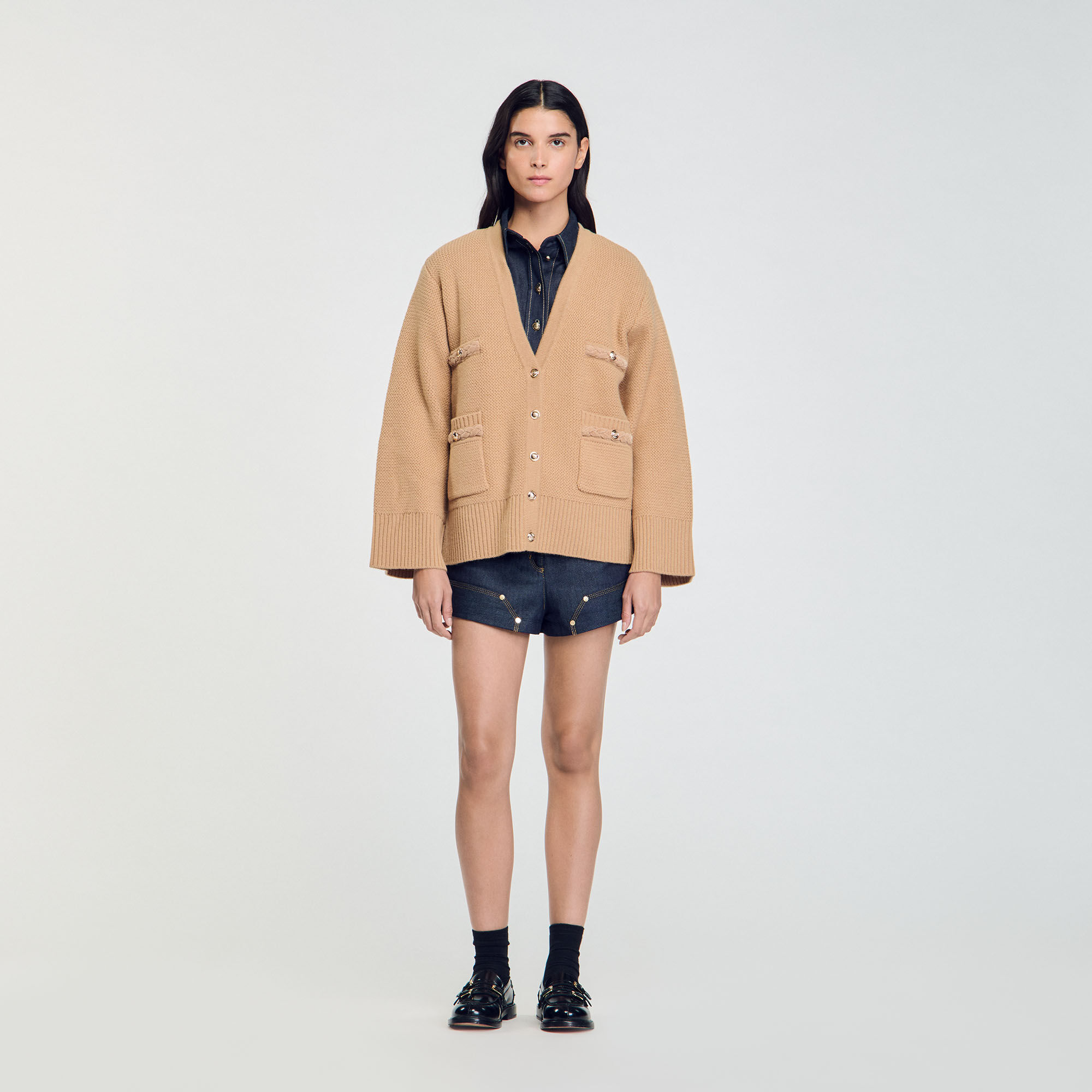Sandro cardigan cheap