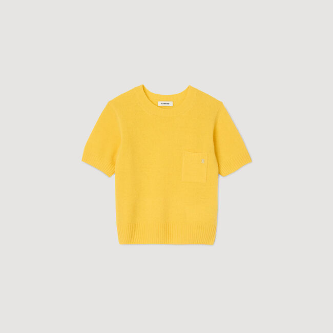 Kurzarmpullover