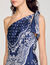 Langes Kleid mit Bandana-Muster
