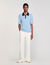 Zweifarbiges Poloshirt