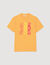 Baumwoll-T-Shirt mit Wellenmuster