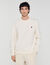 Oversize-Sweatshirt mit Leder-Patch