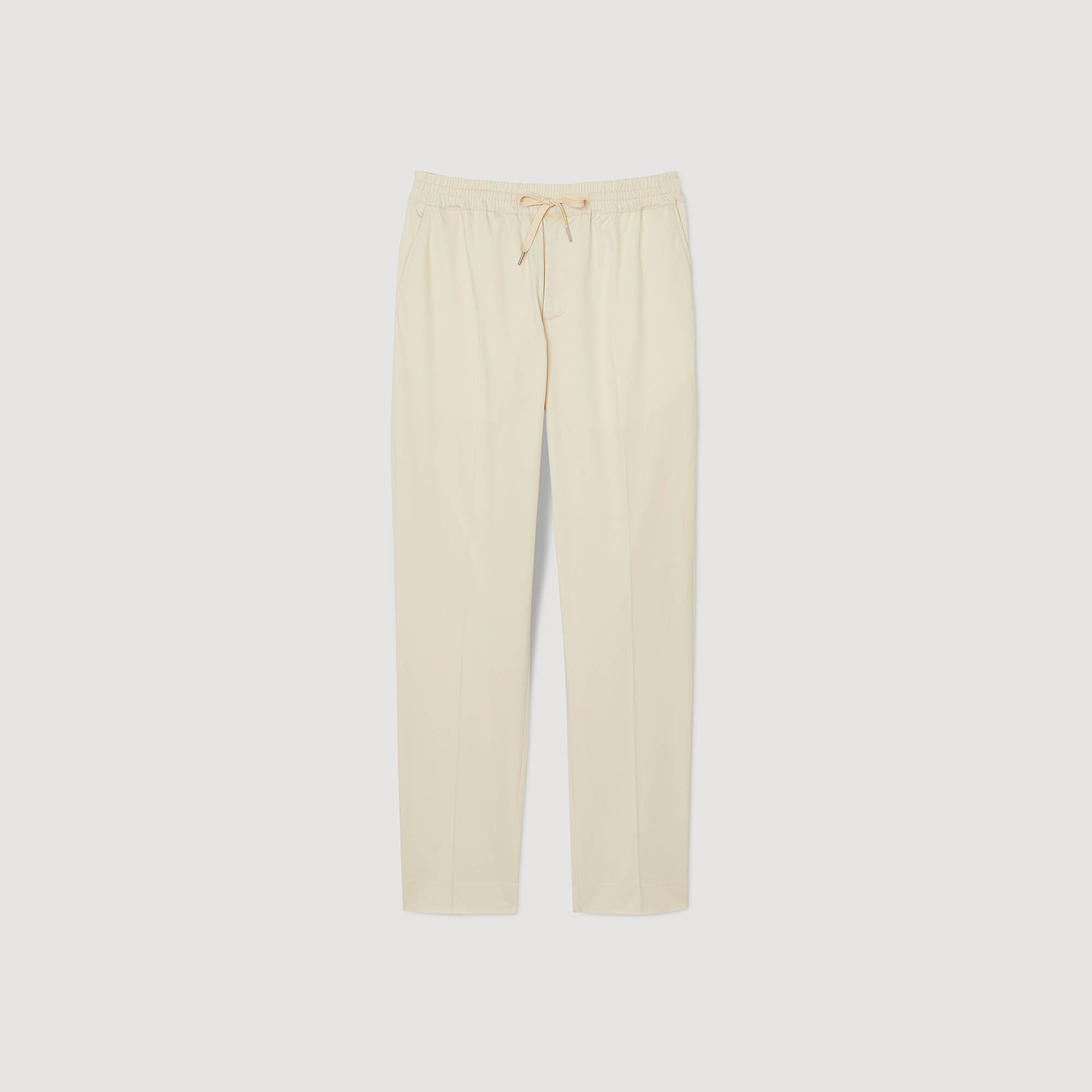 Elastische Hose mit geradem Schnitt