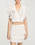 Kurzes Top mit Volants