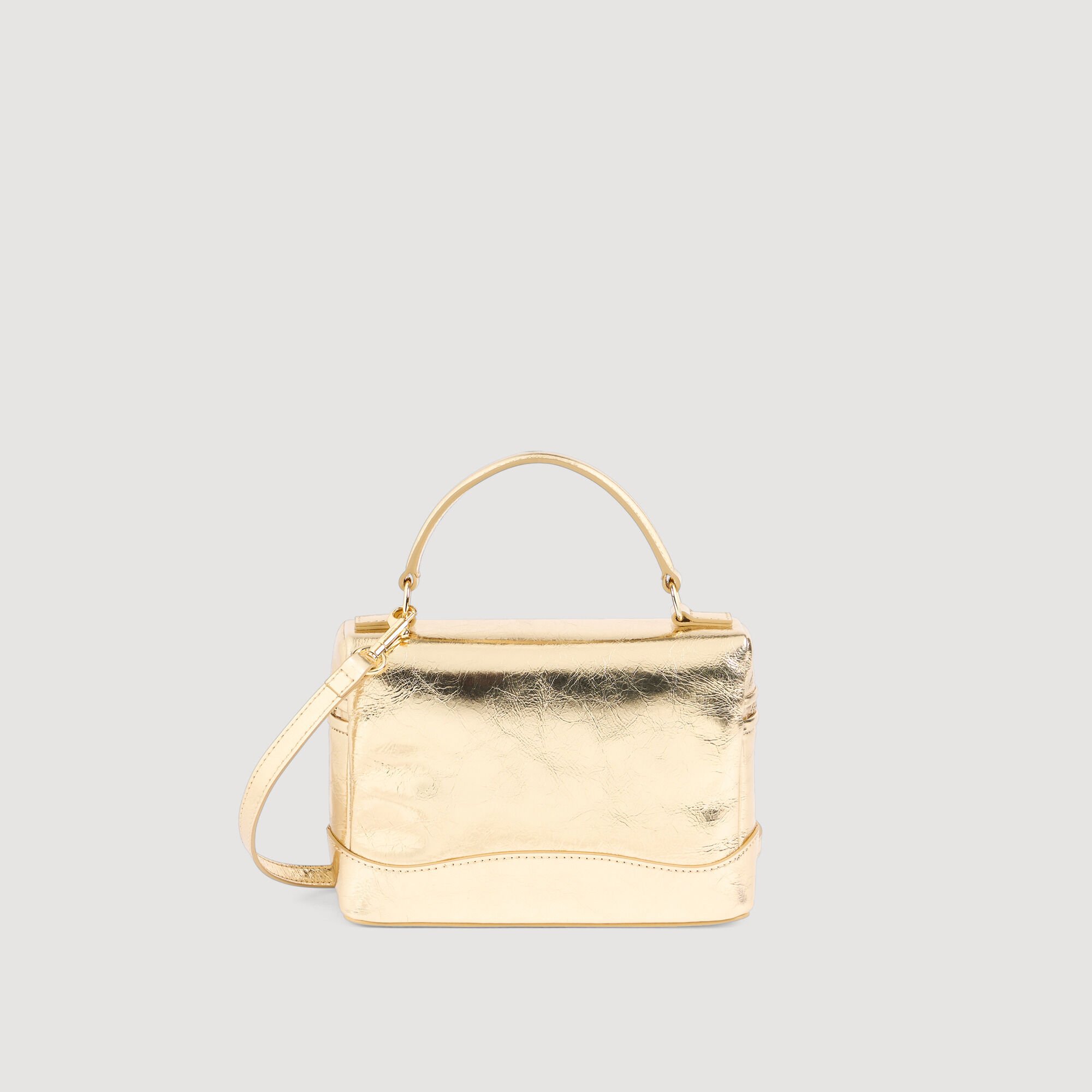 Tasche Tangolino aus Metallic-Leder