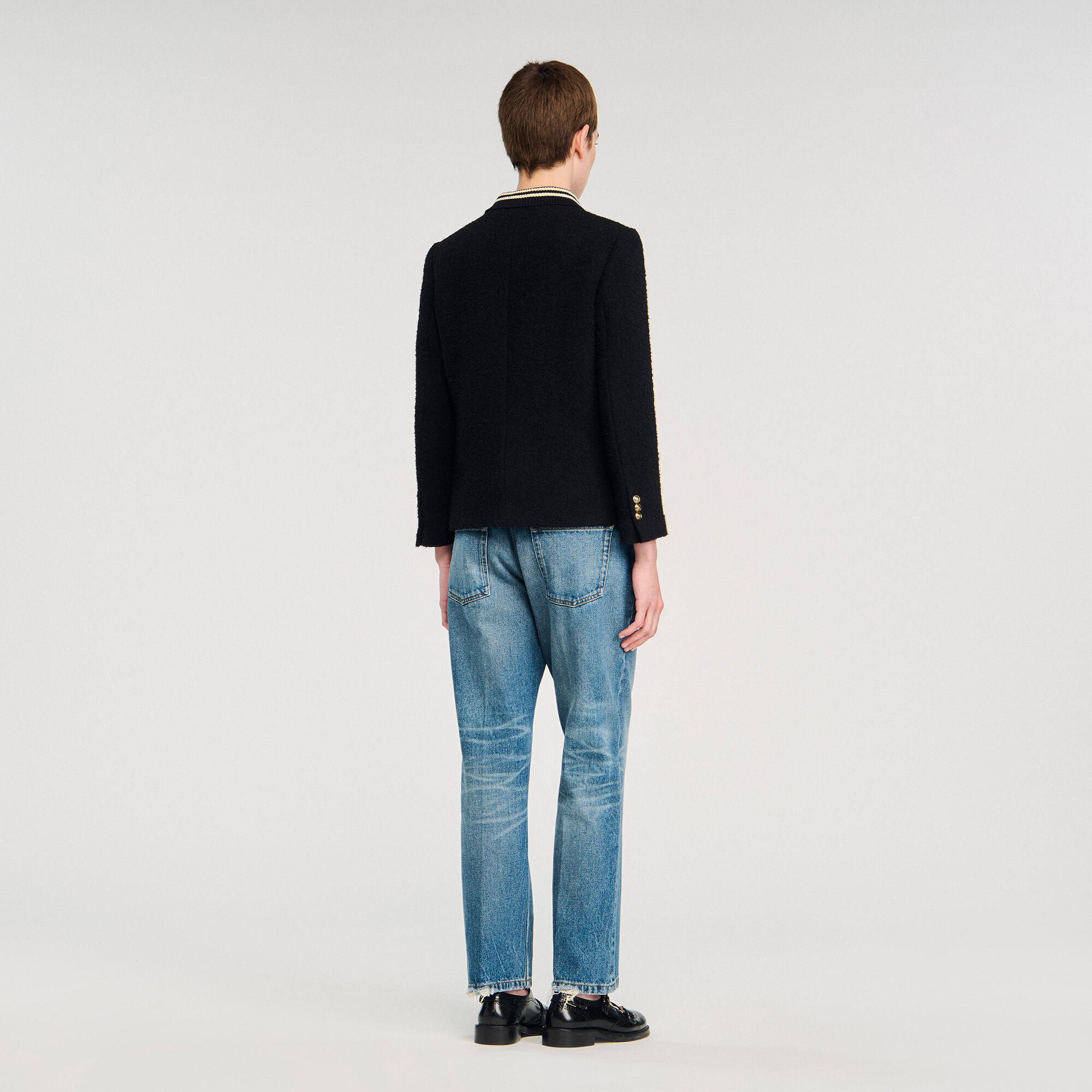 Tweed-Jacke