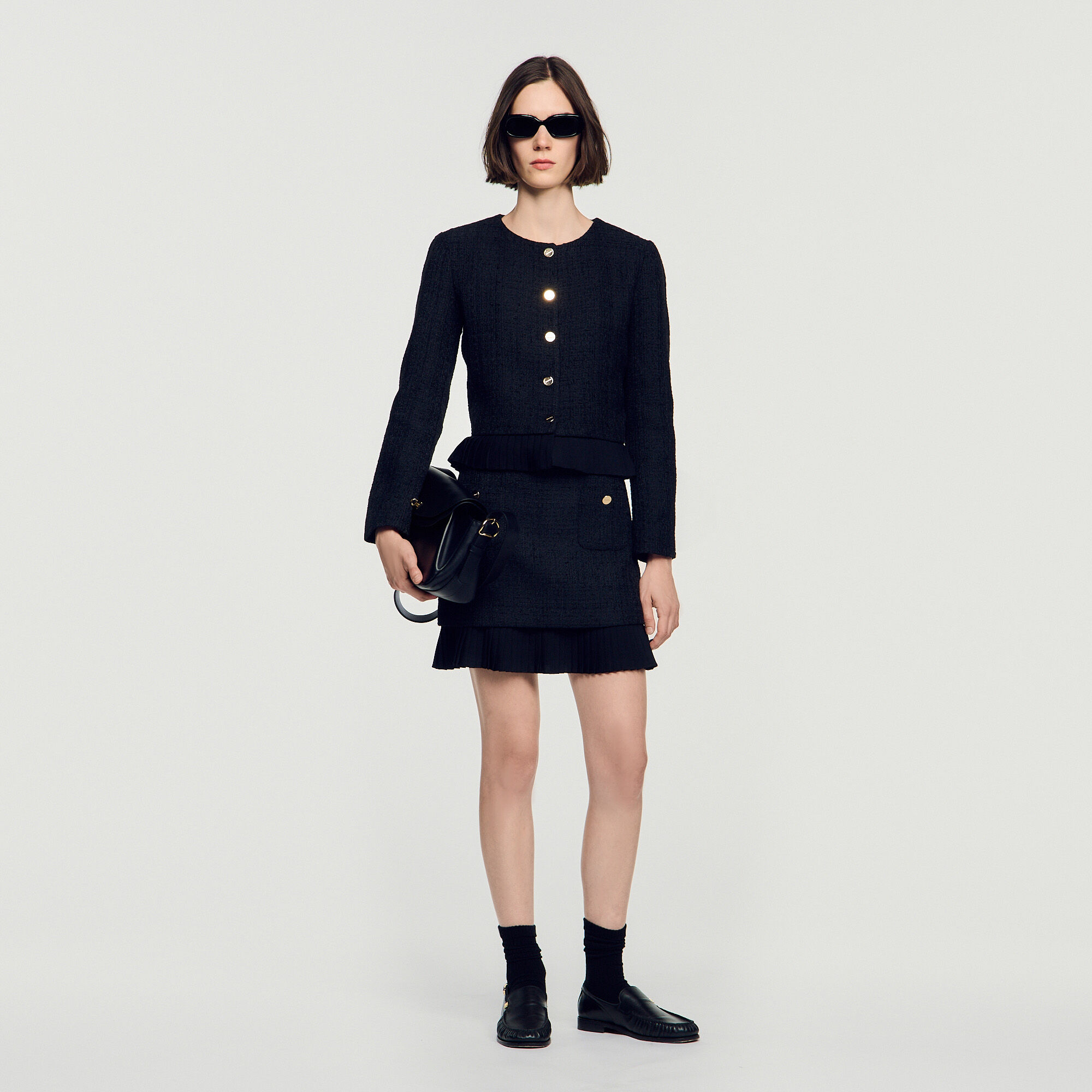 2-in-1-Tweedjacke - Damen | Sandro