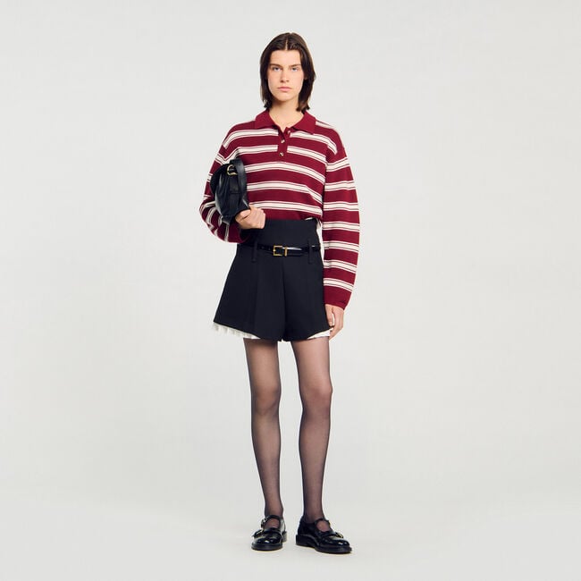 Pullover mit Streifenmuster