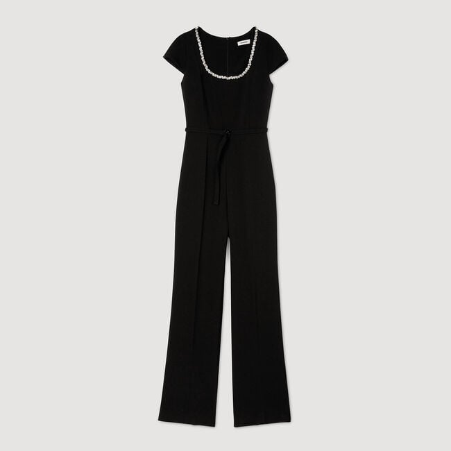 Overall mit Strass am Kragen