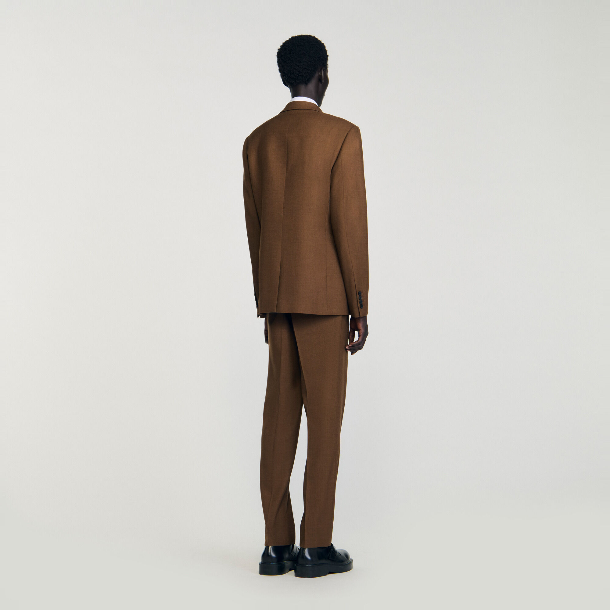 Anzugjacke aus Wolle