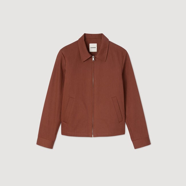 Blouson aus Baumwolle