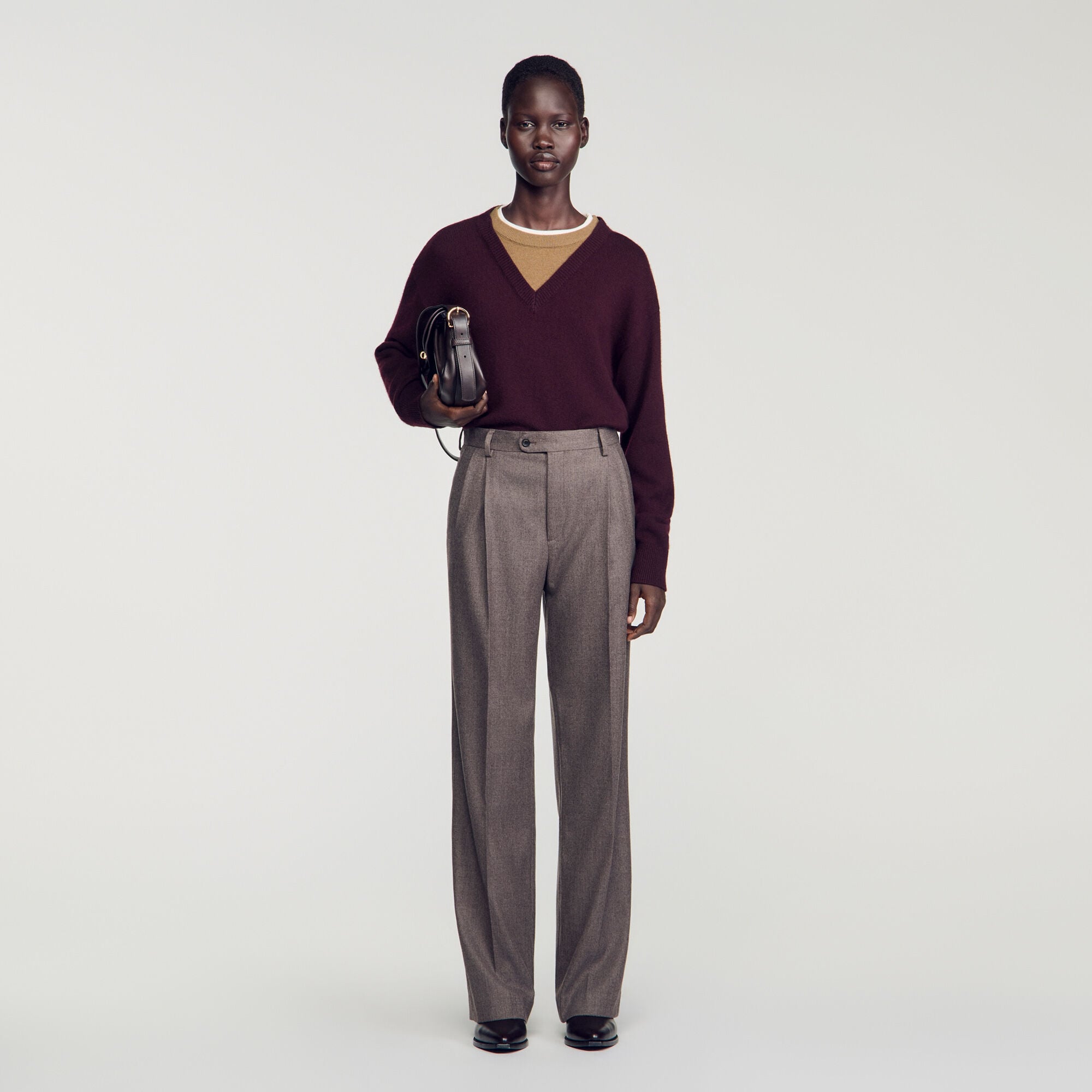 Anzughose aus Wolle - Damen | Sandro