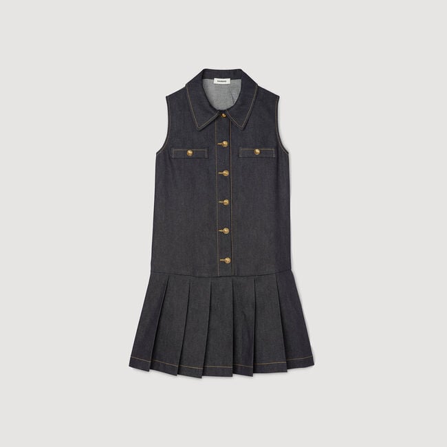 Kurzes Jeanskleid