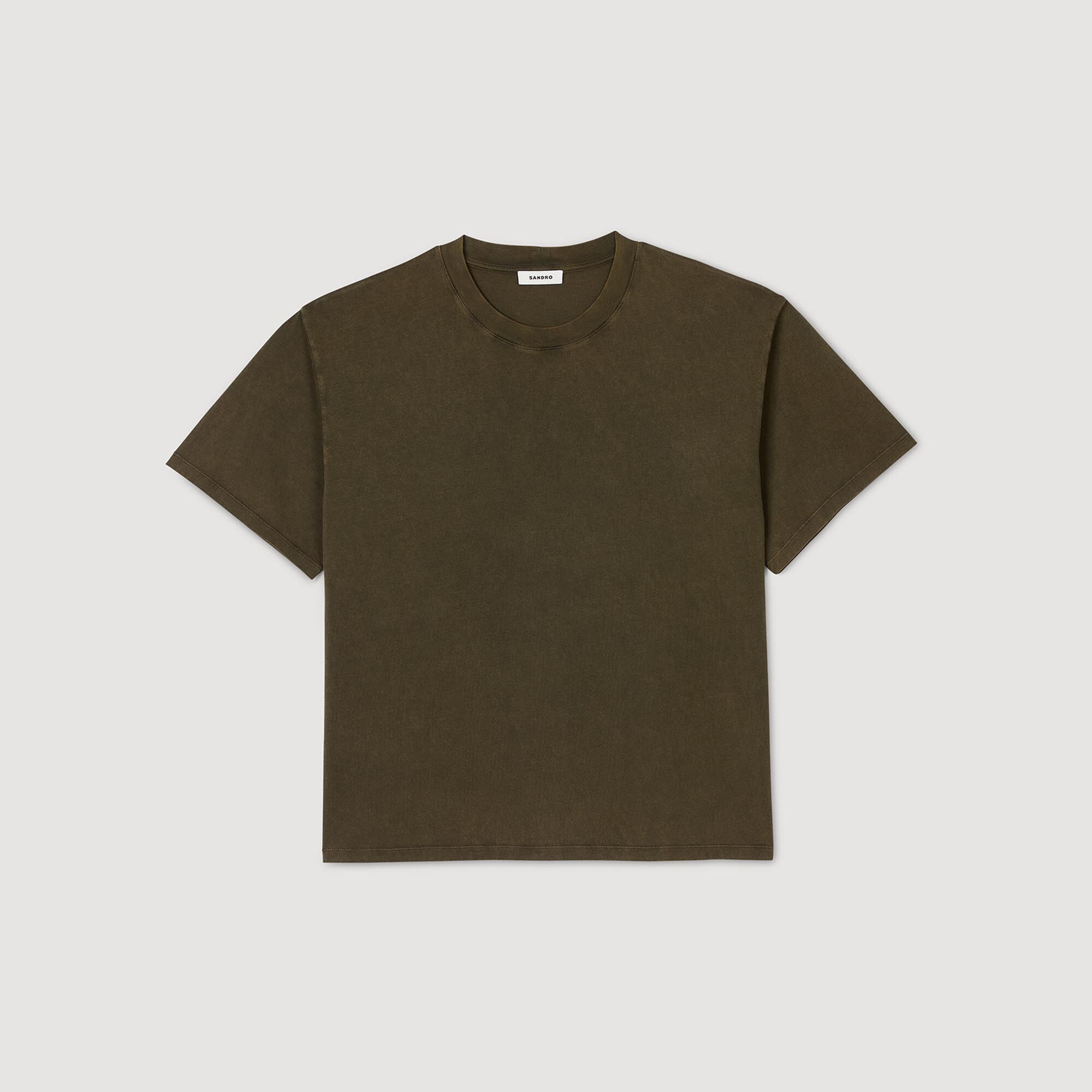 T-Shirt mit verwaschener Optik