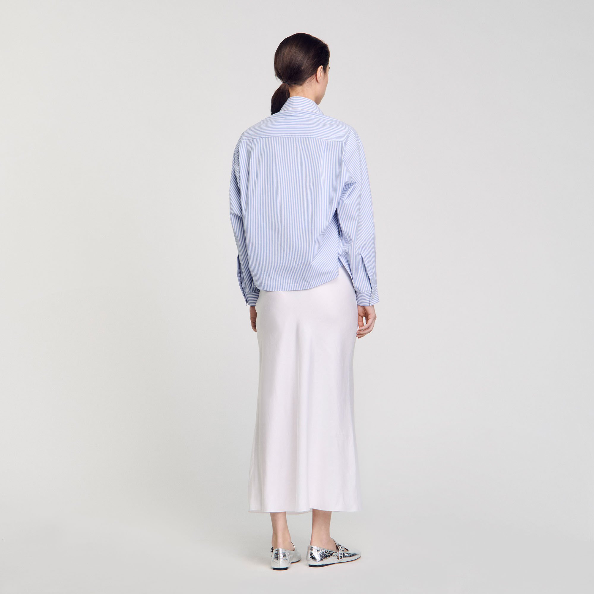 Gestreifte Hemdbluse