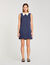Kurzes gestreiftes Kleid