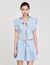 Strass-Top mit Volants