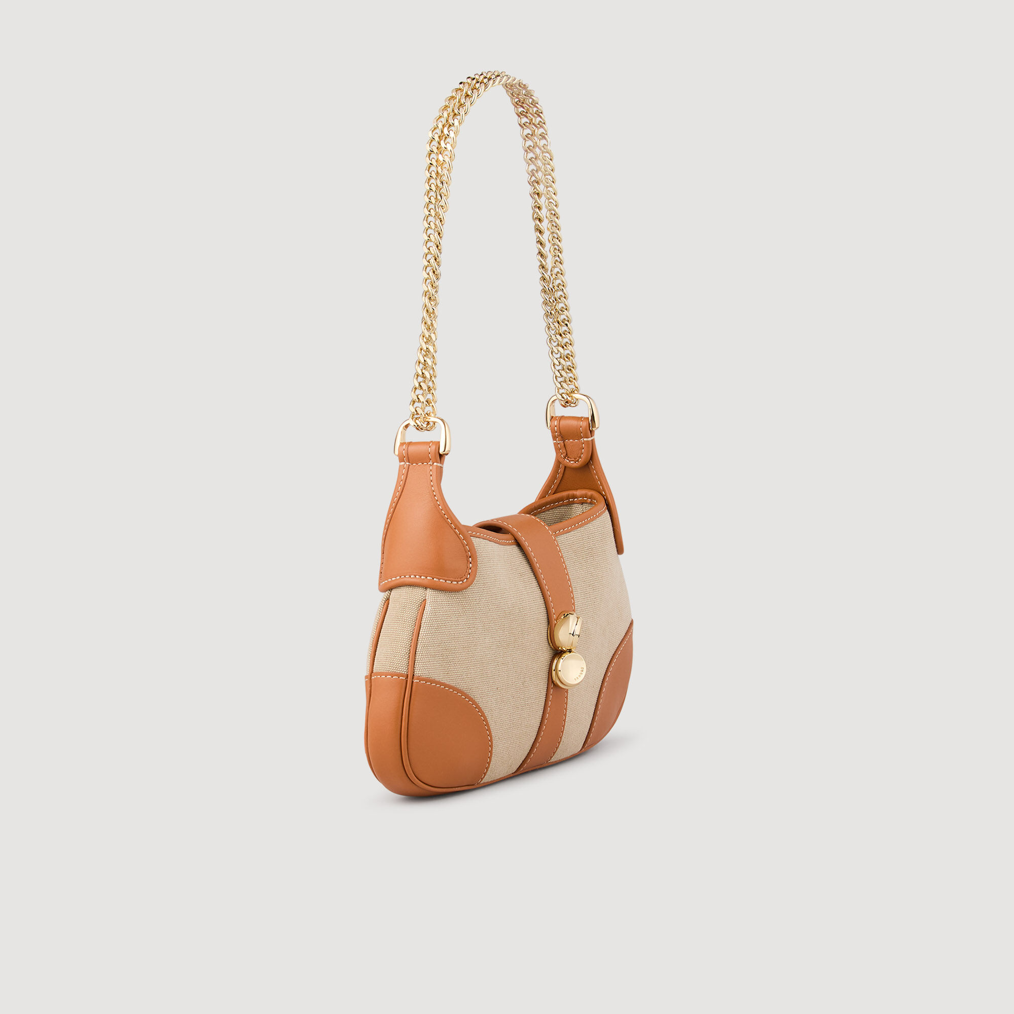 Tasche Janet aus Stoff und Leder