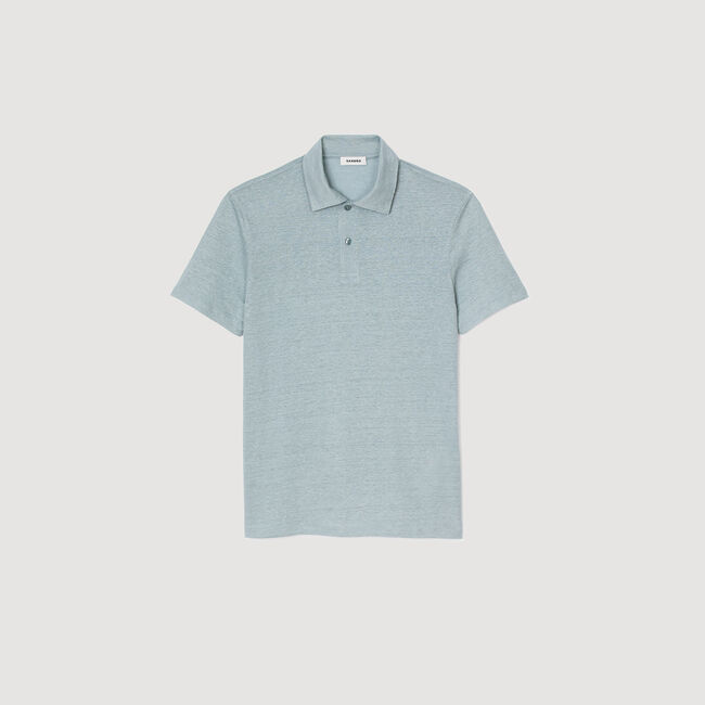 Poloshirt aus Leinen
