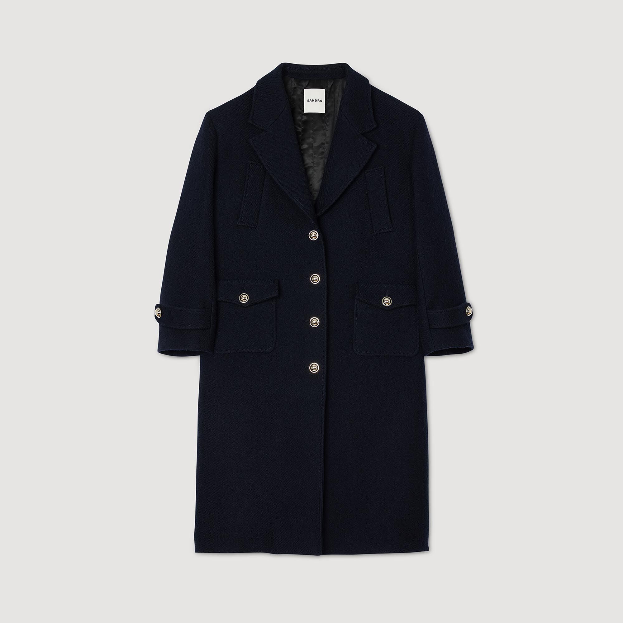 Langer Oversize-Mantel