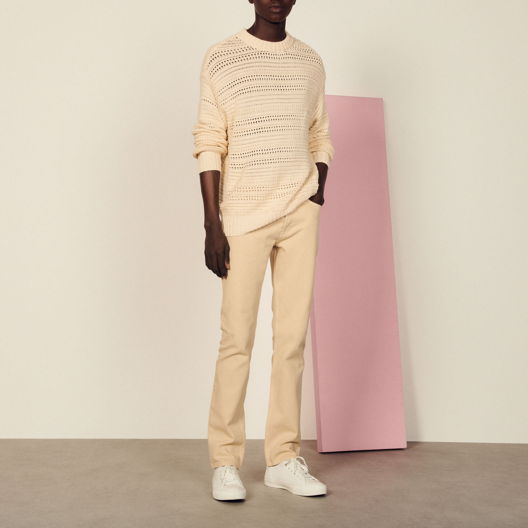 Slim-Jeans aus Baumwolle