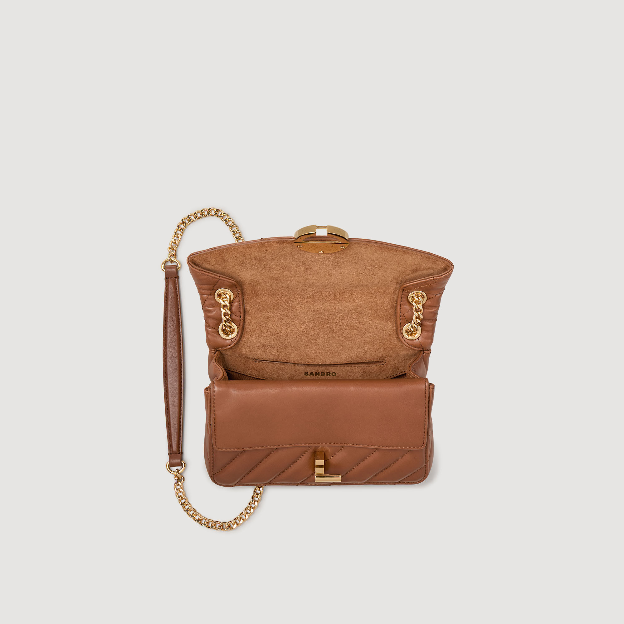 Kleine Tasche Yza aus Glattleder