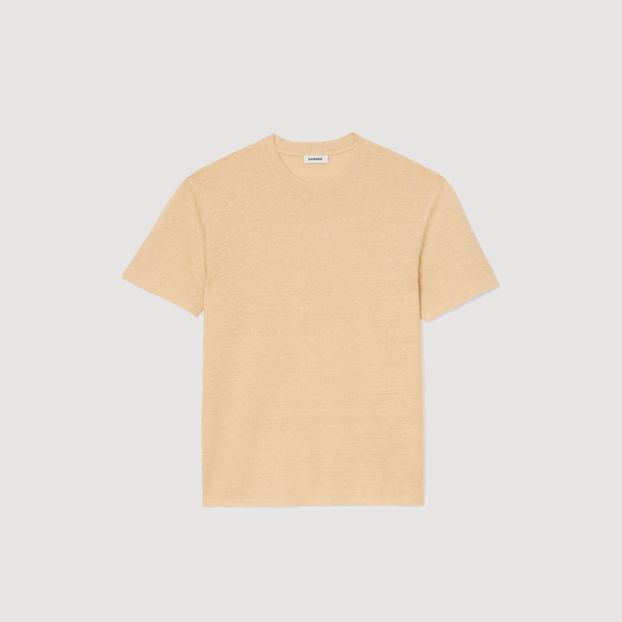 T-Shirt aus zertifiziertem Leinen