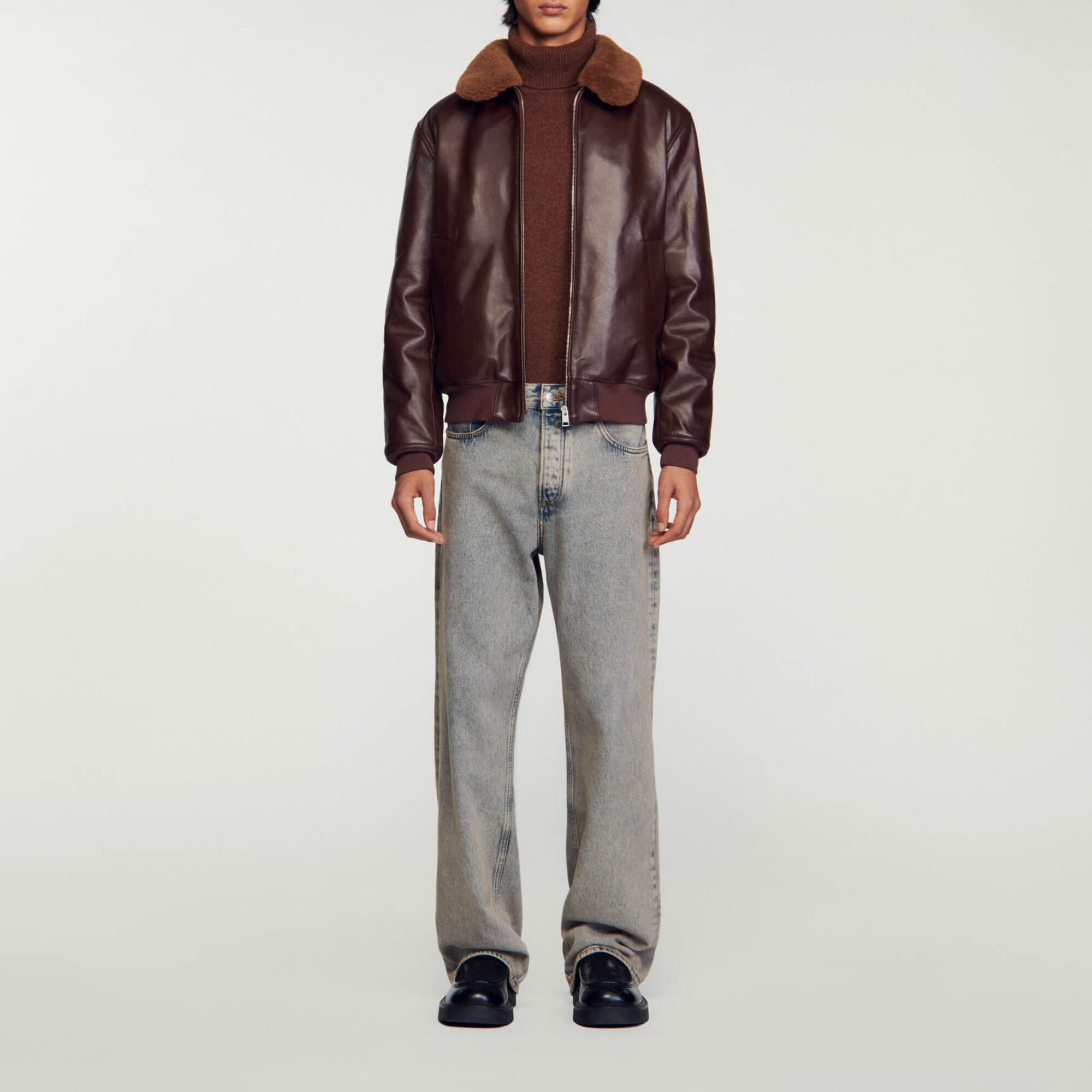 Lederjacke