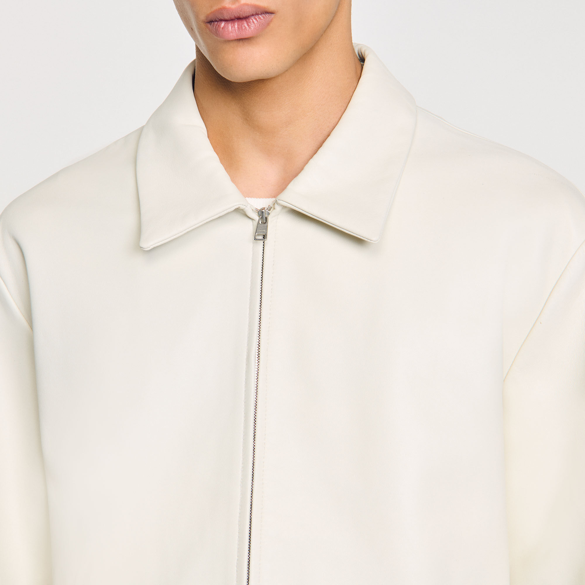 Blouson aus Leder