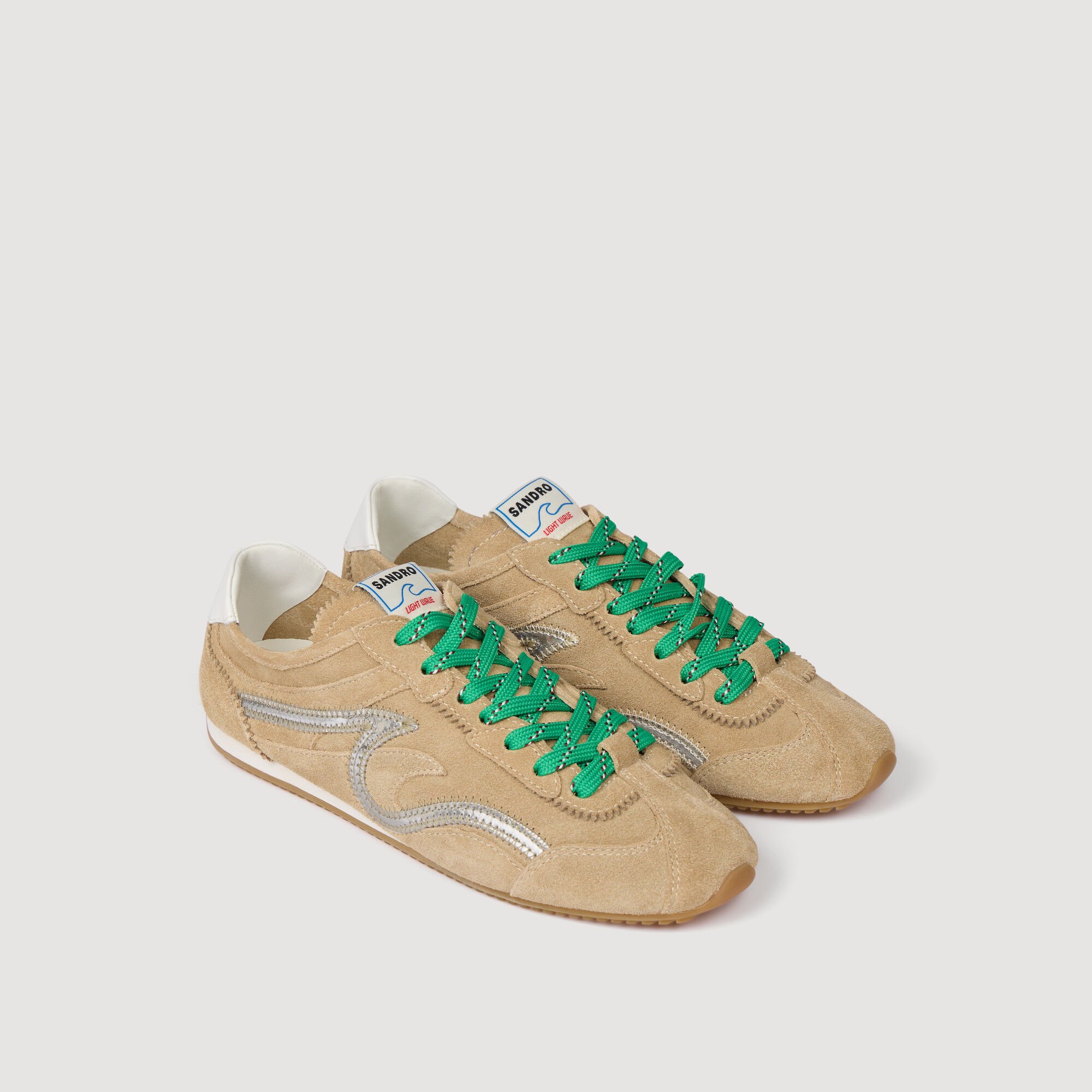 Sneaker Light Wave aus Veloursleder