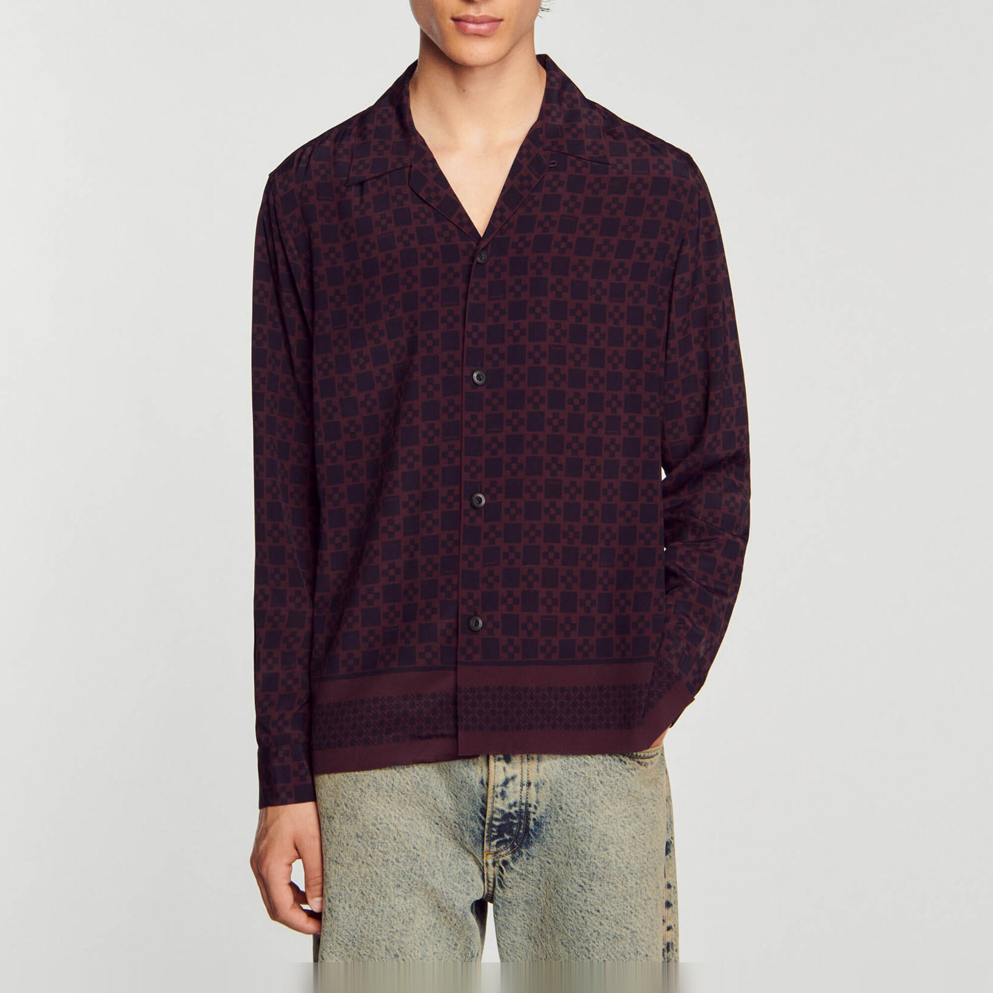 Square Cross-Hemd