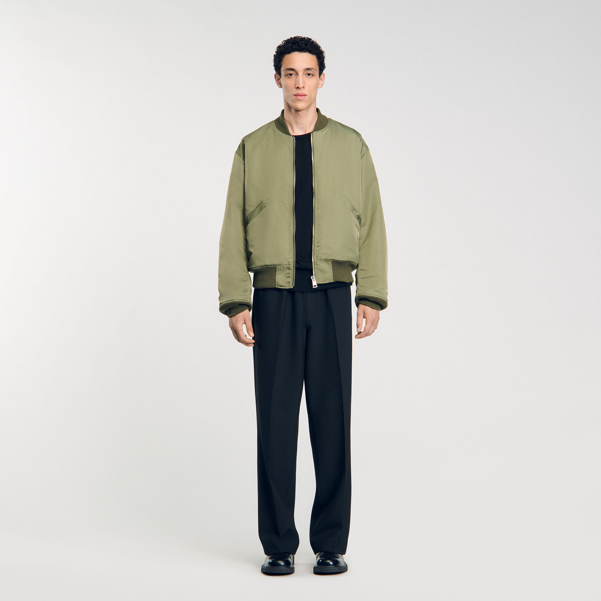 Sandro bomber jacket mens hotsell
