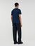 T-Shirt mit Leder-Logo