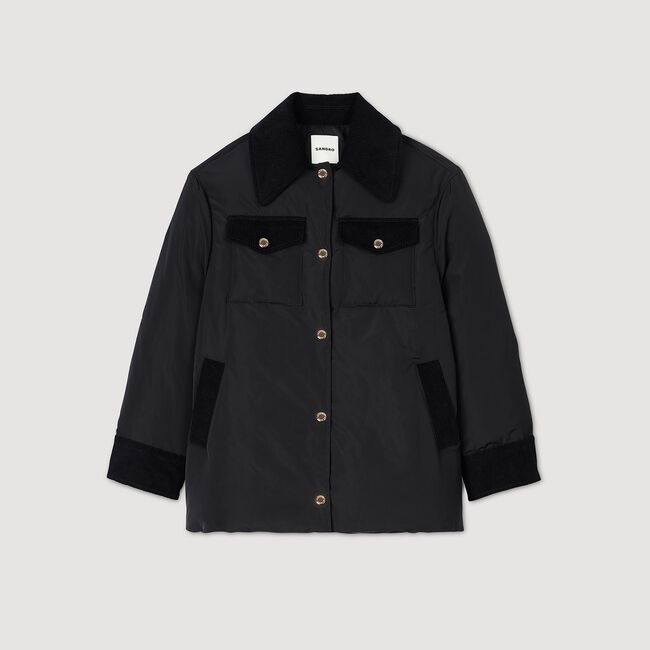 Kurze Daunenjacke