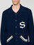 Wollcardigan mit Patch S - Herren | Sandro