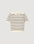 Pullover mit Streifen und Perlen