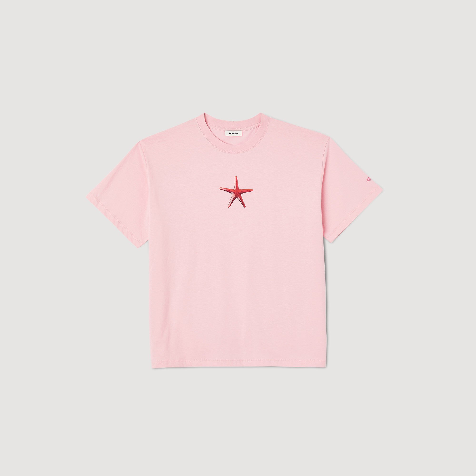 T-Shirt mit Seesternen