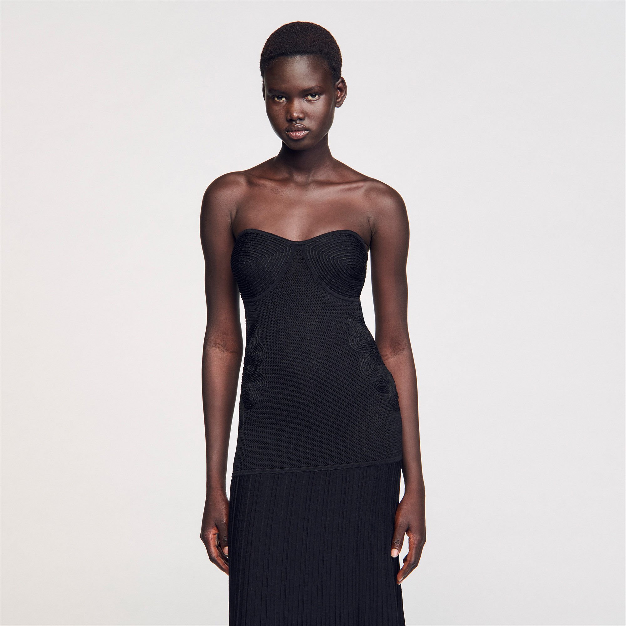 Bustierkleid aus Strick