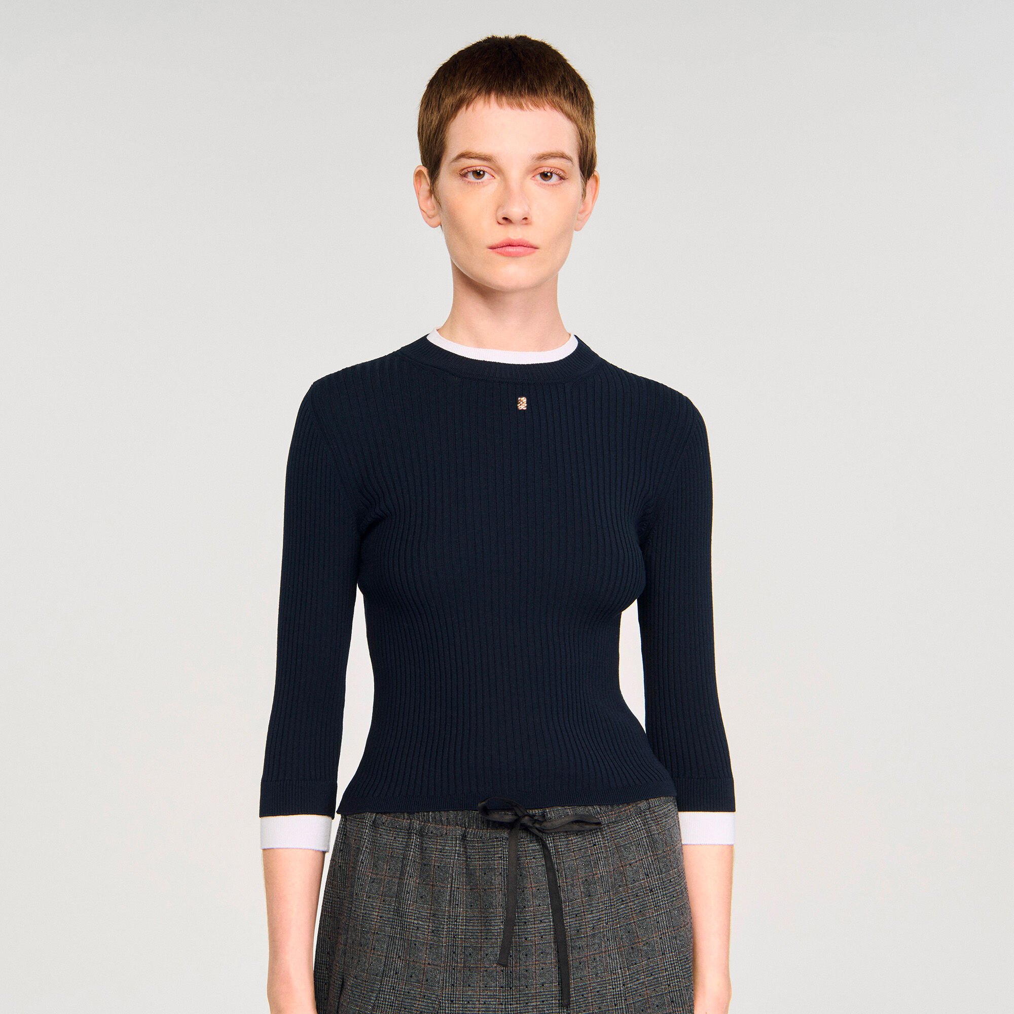 Pullover aus Wollgemisch
