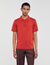 Strick-Poloshirt mit kurzen Ärmeln