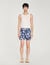 Badeshorts mit Hippie-Muster