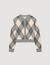 Cardigan mit Rautenmuster