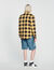 Gesteppter Blouson mit Karomuster