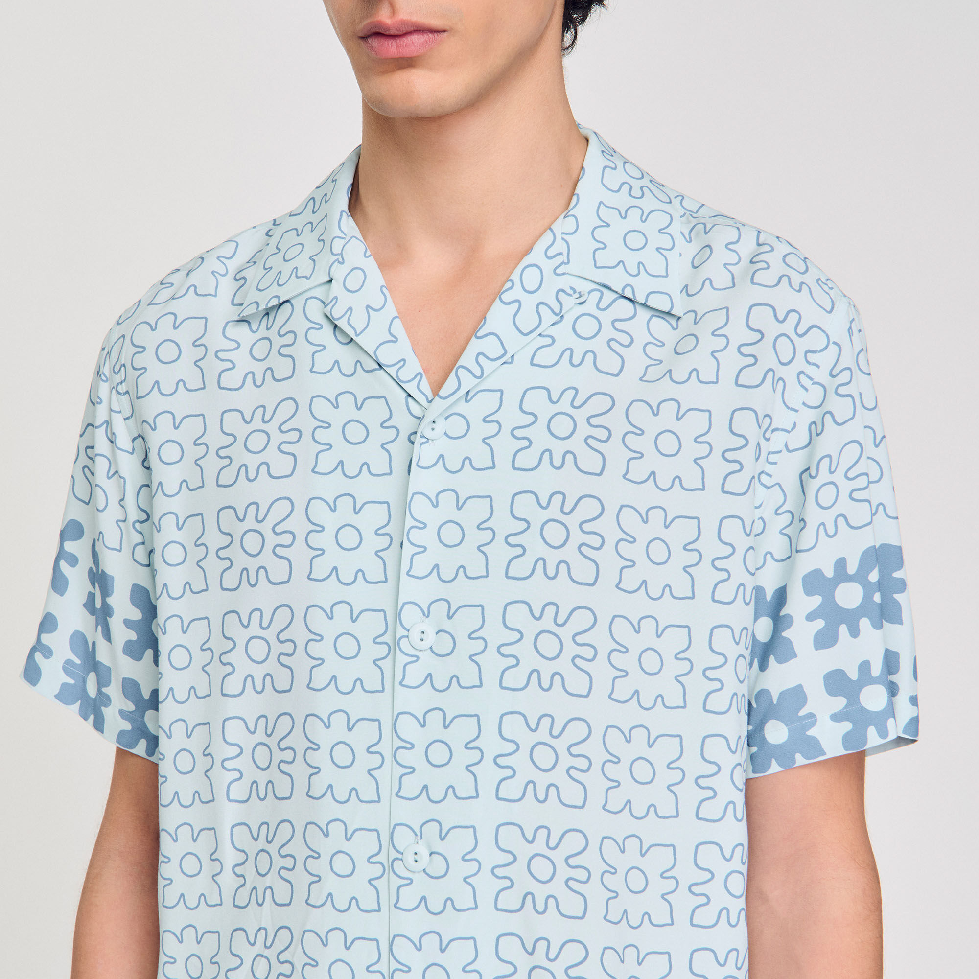 Hemd mit Blumenprint