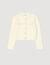 Cardigan aus Rippstrick