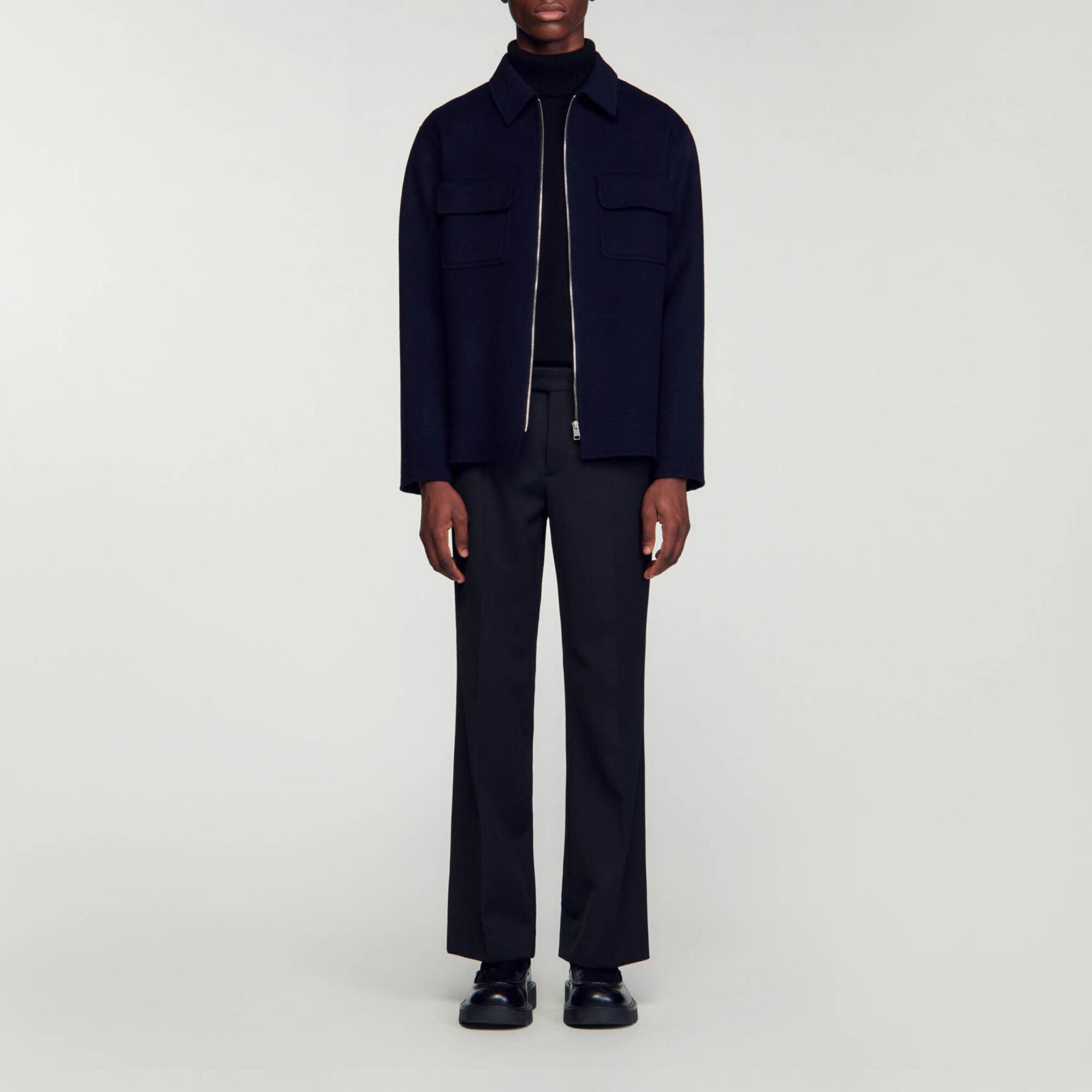 Blouson aus Wolle