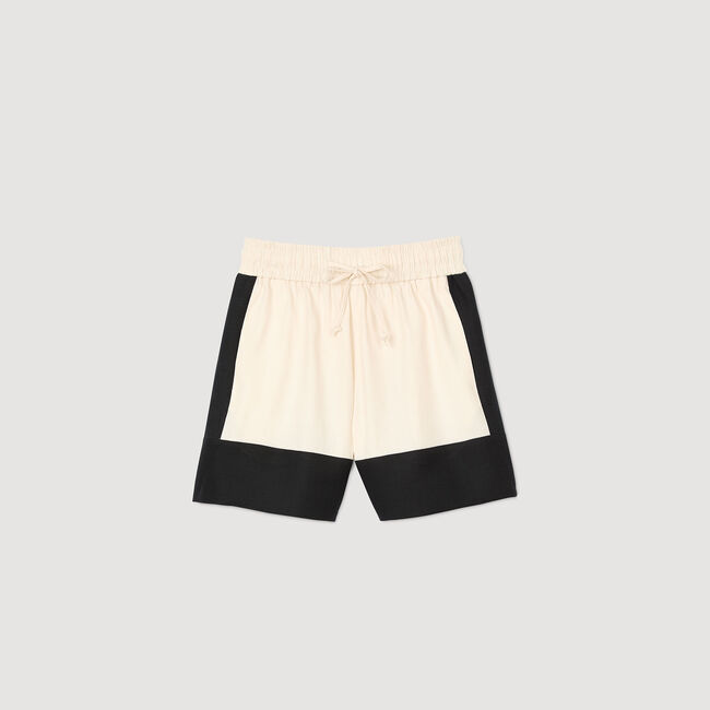 Zweifarbige Shorts